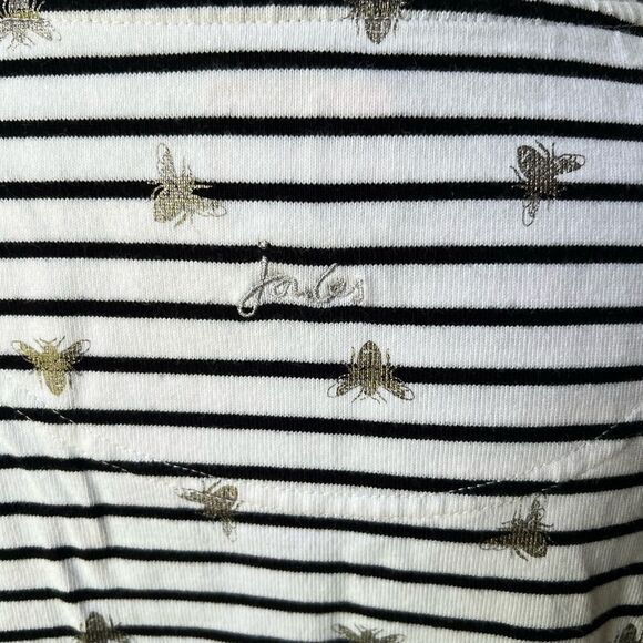 Joules Harbour Striped Bee Print Long Sleeve Shirt US12 - Picture 5 of 7